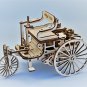 First Car - WOODTRICK 3D Mechanical Wooden Model to build