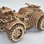 QUAD BIKE - WOODTRICK 3D Mechanical Wooden Model to build