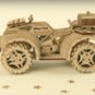 QUAD BIKE - WOODTRICK 3D Mechanical Wooden Model to build