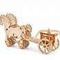 WOODEN CITY Da Vinci's scythed Chariot 3D Mechanical Wooden model