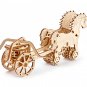 WOODEN CITY Da Vinci's scythed Chariot 3D Mechanical Wooden model
