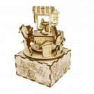 The Cat & Fox- PINOCCHIO 3D Mechanical Wooden Model and Chiming Box