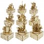 The Cat & Fox- PINOCCHIO 3D Mechanical Wooden Model and Chiming Box
