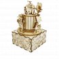 PINOCCHIO & The CARABINIERI -3D Mechanical Wooden Model and Chiming Box