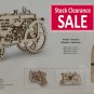 TRACTOR -  3D Mechanical Wooden model & puzzle