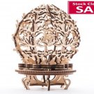 FLOWER - 3D Mechanical Wooden model & puzzle