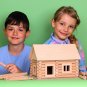 VARIO 72 PC Suitcase (WALACHIA) WOODEN BUILDING SET for kids