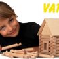 VARIO 72 PC Box (WALACHIA) WOODEN BUILDING SET