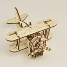 Bi-Plane WOODEN CITY 3D Mechanical wooden model