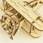 Bi-Plane WOODEN CITY 3D Mechanical wooden model