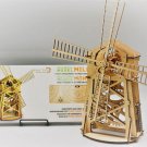VINTAGE WINDMILL WOODTRICK 3D Mechanical Wooden Model