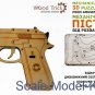 WOODTRICK Toy Gun 3D Mechanical wooden model