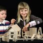 Fantasy WOODEN Box of Bricks - Walachia - construction models and puzzles