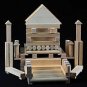Fantasy WOODEN Box of Bricks - Walachia - construction models and puzzles
