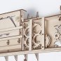 460 Locomotive platform - 3D Mechanical wooden model