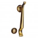 ""Bat & Ball"" Brass Door Knocker - Antique Brass