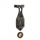 ""Bat"" Antique Brass Door Knocker - Antique Brass