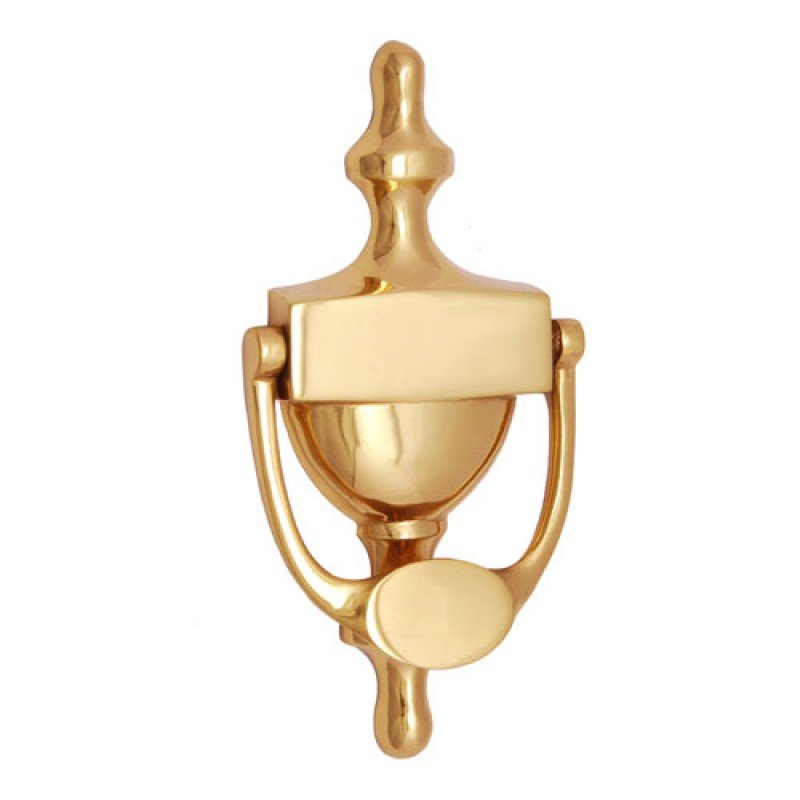 ""Chuza"" Brass Door Knocker - Polish Lacquered