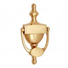 ""Chuza"" Brass Door Knocker - Polish Lacquered