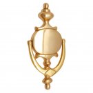 ""Derbe"" Brass Door Knocker - Polish Lacquered