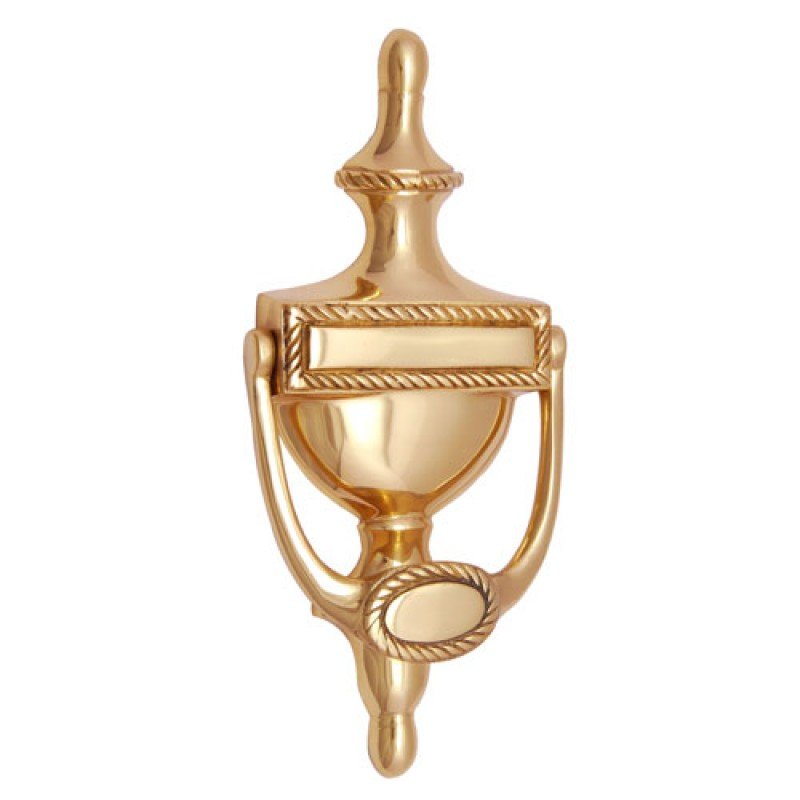 "Eltolad" Brass Door Knocker Polish Lacquered