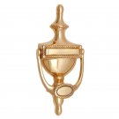 "Eltolad" Brass Door Knocker - Polish Lacquered