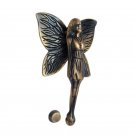 ""Fairy Lady"" Antique Brass Door Knocker -  Antique Brass