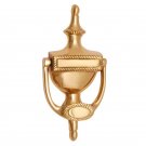""Golan"" Brass Door Knocker - Polish Lacquered
