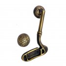 ""Golf"" Antique Brass Door Knocker - Antique Brass