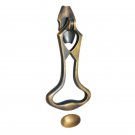 ""Lod"" Brass Door Knocker - Antique Brass