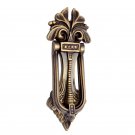 ""Pekahiah"" Decorative Brass Door Knocker - Antique Brass