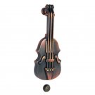 ""Violin"" Decorative Brass Door Knocker - Antique Copper