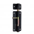 6"" Iron Barrel Bolt(Light Duty) - Black Powdercoated