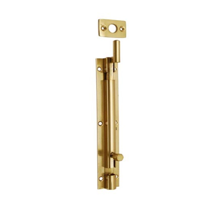 6"" Brass Necked Bolt - Polish Lacquered