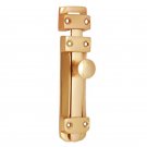 4.50"" Brass Tower Bolt - Polish Lacquered