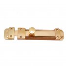7.30"" Brass Tower Bolt - Polish Lacquered