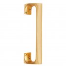 ""Jehu"" Brass Door Pull - Polish Lacquered