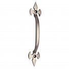 153mm ""Cana"" Brass Door Pull - Antique Brushed Nickel
