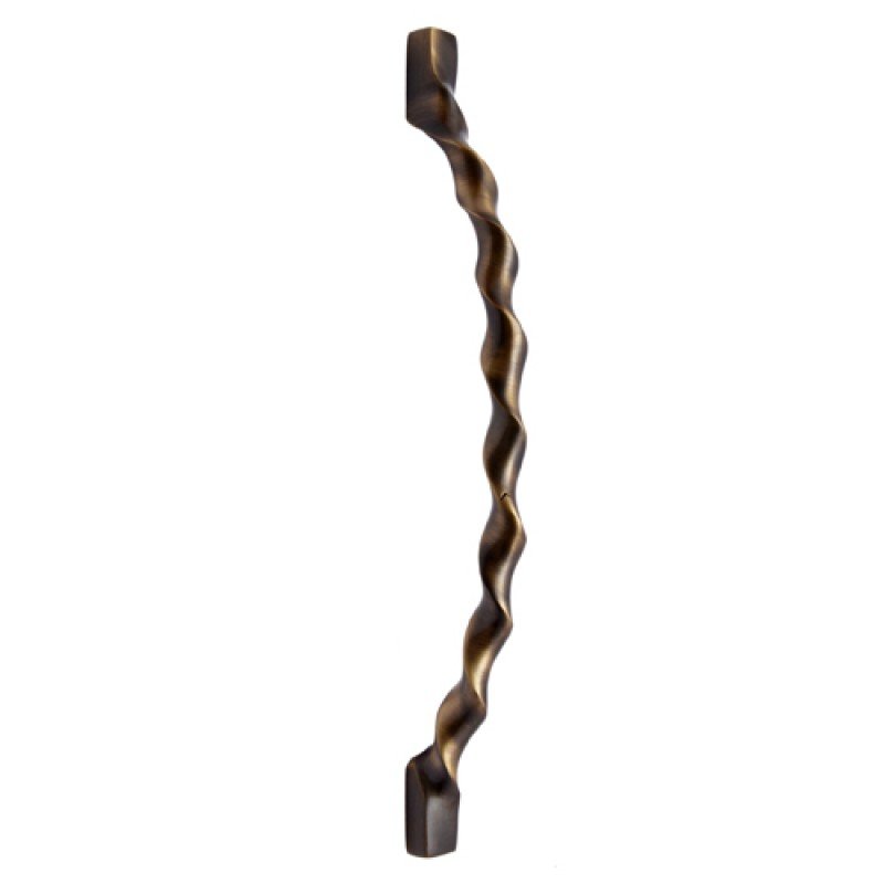 273mm ""Ecclesiastes"" Brass Door Pull - Antique Brass