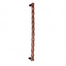 343mm ""Haahashtari"" Brass Door Pull - Antique Copper