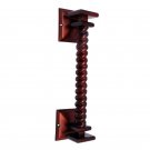 ""Lysimachus"" Bronze Door Pull - Distressed Silicon Bronze Rust Patina