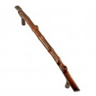 8"" Silicon Bronze Wooden Door Pull - Distressed Silicon Bronze Rust Patina