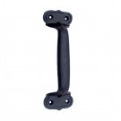 ""Calneh"" Black Antique Iron Door Pull - Black Powdercoated
