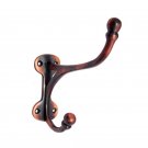 ""Eve"" Brass Hat & Coat Hook - Antique Copper