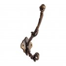 ""Juttah"" Brass Hat & Coat Hook - Antique Brass