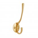 ""Rahab"" Brass Hat & Coat Hook - Polish Lacquered