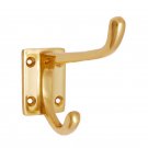 ""Rakkon"" Brass Hat & Coat Hook -  Polish Lacquered