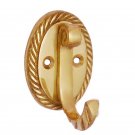 ""Rhoda"" Brass Hat & Coat Hook - Polish Lacquered