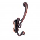 ""Senir"" Brass Hat & Coat Hook - Antique Copper