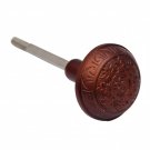 ""Abdeel"" Silicon Bronze Door Knob - Distressed Silicon Bronze Rust Patina